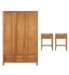 Sonoma Triple Wardrobe & 2 Bedside Tables