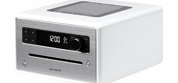 Sonoro D Radio Alarm (CD/FM/DAB/DAB  BT) White