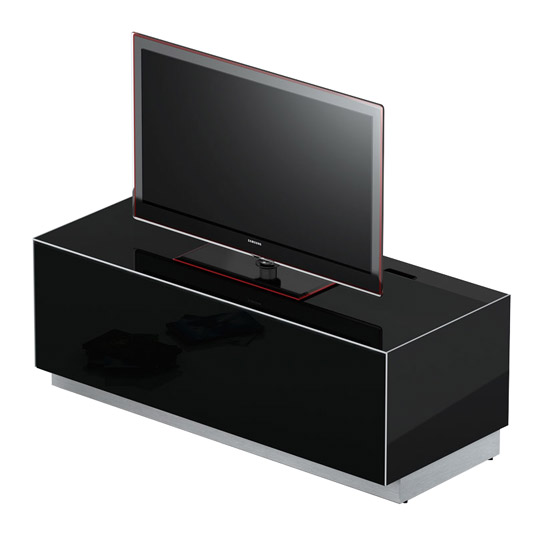 Sonorous Elements Single TV Cabinet in Black