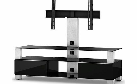 Sonorous MD8143B-INX-BLK Black - Wood TV Stand