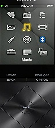 Sony 16GB Standard A Series MP3/MP4 Walkman - Black