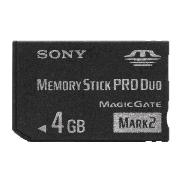 4GB Memory Stick PRO DUO