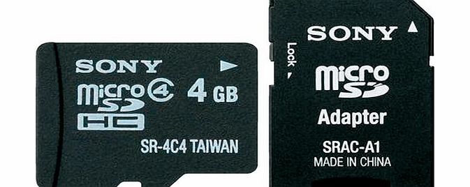 Sony 4GB microSDHC