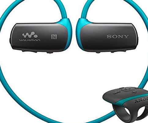 Sony 4GB WS Series Waterproof Bluetooth MP3 Player - Blue