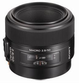 Sony 50mm f/2.8 Macro A Standard Lens