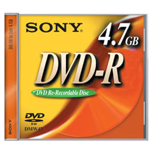 SONY 5DMR47 Recordable DVDs- Pack of 5
