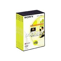 sony 5DMW120AVD - 5 x DVD-RW - 4.7 GB 1x - 2x -