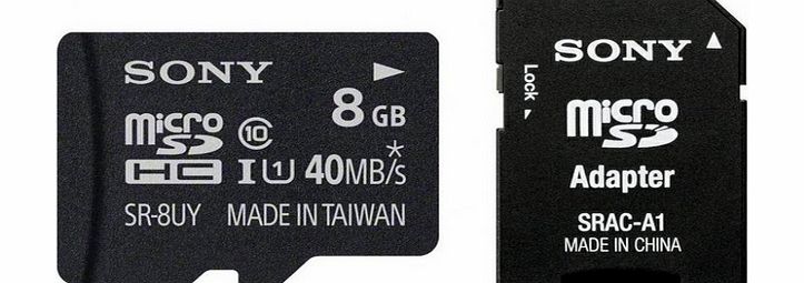 8GB high-speed micro SD memory card