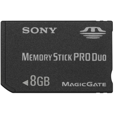 Sony 8GB Memory Stick PRO DUO