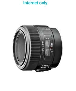 sony Alpha 50MM F2.8 DSLR Macro Lens