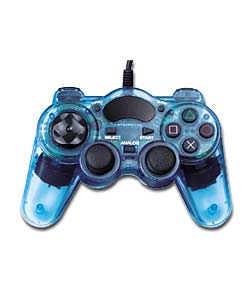 SONY Analogue Controller Clear Blue