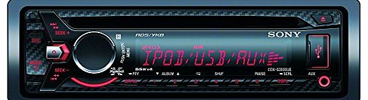 Sony Car Radio with CD Tuner/AUX/USB/iPod