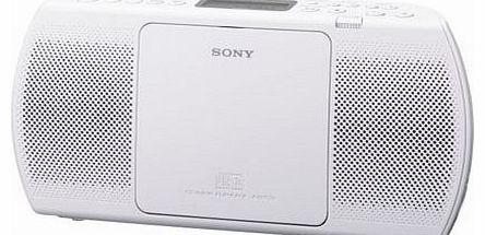 Sony CD Radio Player with USB playback and Audio in - ZSPE40CPW.CED - Sony