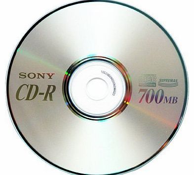 Sony CDR 48x, 80 Min., 700 MB, 50 Pack Spindle