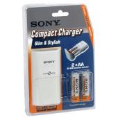 sony Compact Charger With 2 x 1700mAh Batteries