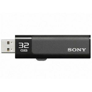 Sony Corporation Sony Micro Vault USM32GN 32 GB Flash Drive - Black