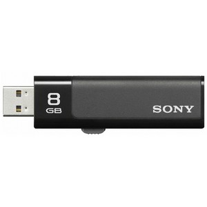 Sony Micro Vault USM8GN 8 GB Flash Drive - Black