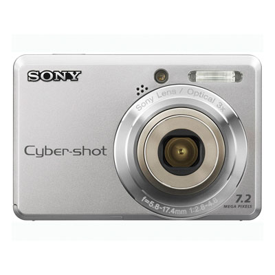 Cyber-Shot DSC-S730 Silver Compact Camera