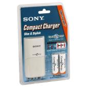 sony Cycle Energy Blue Compact Charger With 2 x