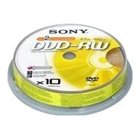sony DMW 47 - 10 x DVD-RW - 4.7 GB - spindle -
