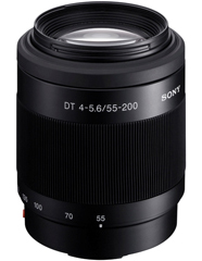 sony DT 55-200mm F4-5.6 Telephoto Zoom Lens