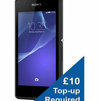 Sony EE Sony Xperia E3 mobile Phone - Black