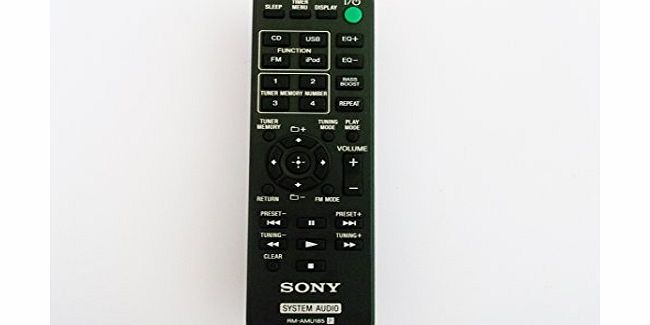 Sony GENUINE SONY RM-AMU185 AUDIO MINI HIFI SYSTEM REMOTE MHC-EC619IP