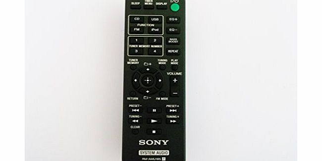Sony GENUINE SONY RM-AMU185 AUDIO MINI HIFI SYSTEM REMOTE MHC-EC619IP