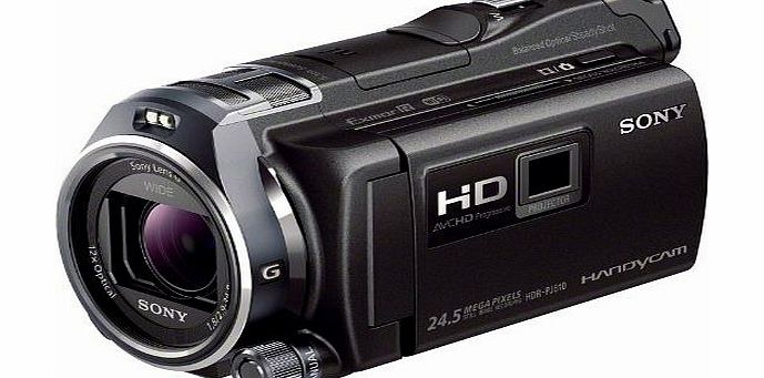 Sony HDRPJ810E Full HD Camcorder with Built In Projector - Black
