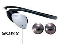 Sony Headphones with Interchangable Caps