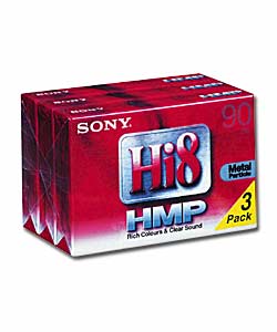 SONY HI-8 Camcorder Tapes