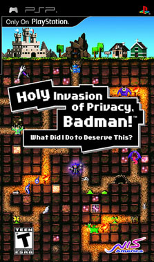 SONY Holy Invasion of Privacy Badman PSP