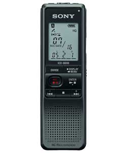 Sony ICD-UX71B 1GB Dictation Machine
