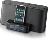 sony ICF-C1IPMK2B Speaker iPod Dock / Clock
