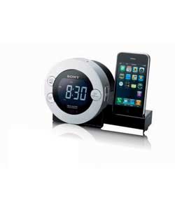 Sony ICFC7IP iPhone and iPod DAB Clock Radio