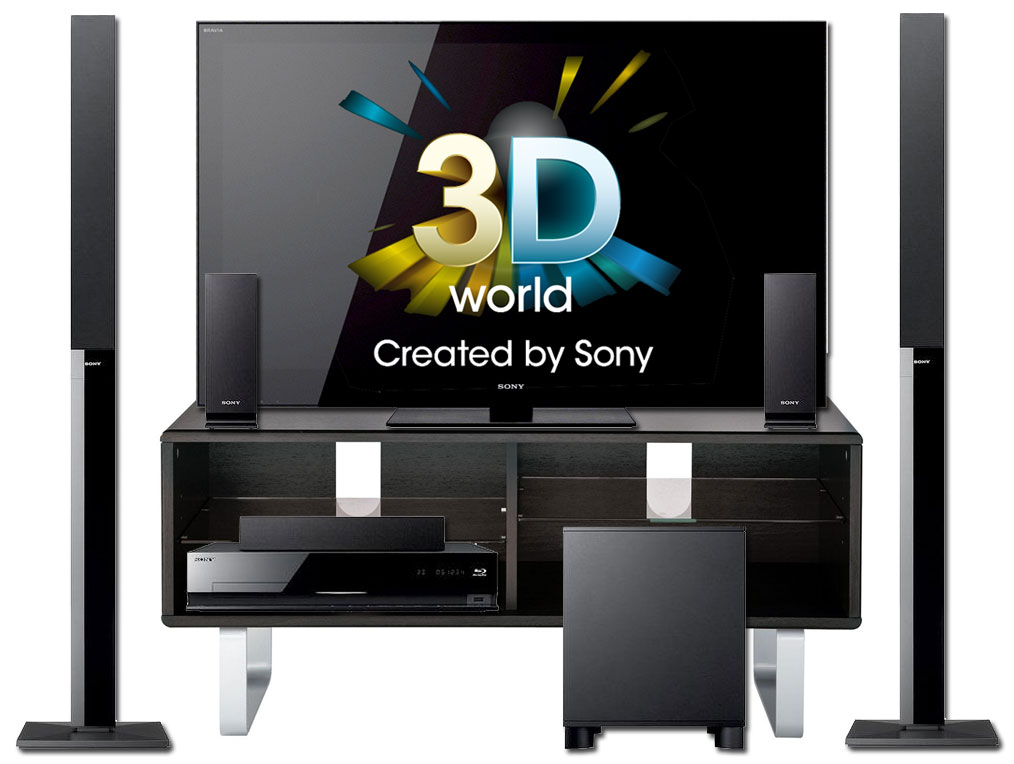 KDL-52HX903U + BDV-E870 + Designer TV Stand