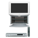 SONY KV28LS60/DVPNS305 package