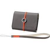 sony LCS TWB Leather Carrying Case (Grey)
