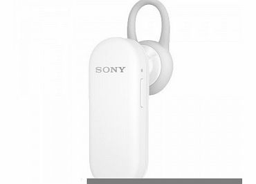 Sony MBH20 Mono Bluetooth Headset - White