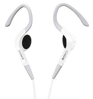MDR-J20 andquot;Clip Onandquot; Headphones - White