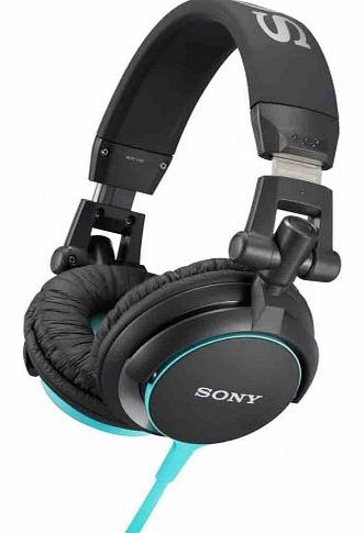 MDR-V55 DJ Stereo Headphones - Blue