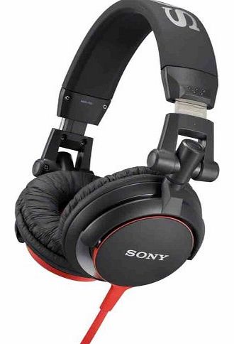 Sony MDR-V55 DJ Stereo Headphones - Red