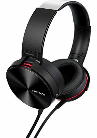Sony MDR-XB950AP Premium Xtra Bass Overhead Headphones - Black