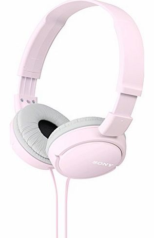 MDR-ZX110 Overhead Headphones - Pink