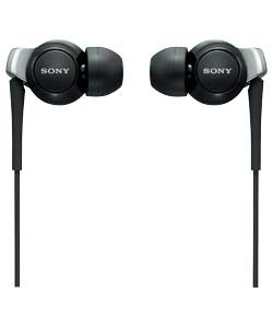 Sony MDREX300SLB InEar Headphones with 13.5mm
