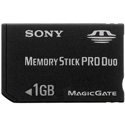 Sony Memory Stick Pro Duo 1GB
