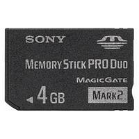 Sony Memory Stick Pro Duo 4GB Mark2 with Adaptor