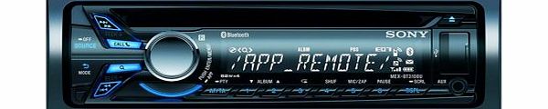 Sony MEXBT3100U.EUR Bluetooth Car Radio with App Remote Feature for Smart Phone / with CD Player / AUX-IN / USB
