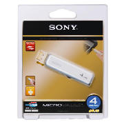 Sony Micro Vault Excellence 4GB Flash Drive
