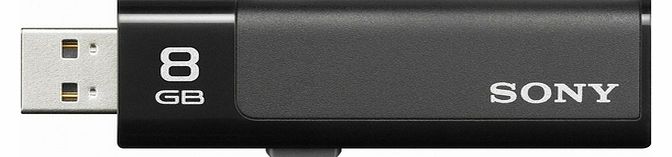 Sony Microvault Ultra Black flash drive - 8 GB